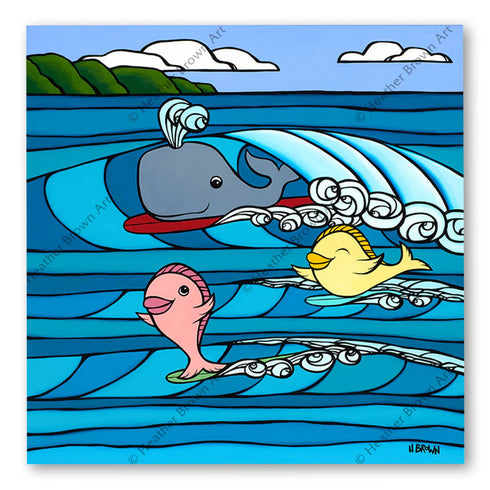 PLAYING IN THE WAVES